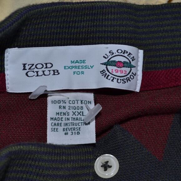 Vintage IZOD Club US Open Polo Shirt - Picture 5 of 5
